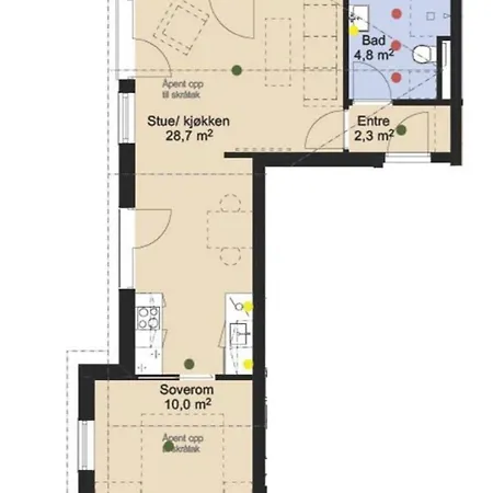 New Top-Floor Apartment In Henningsvaer